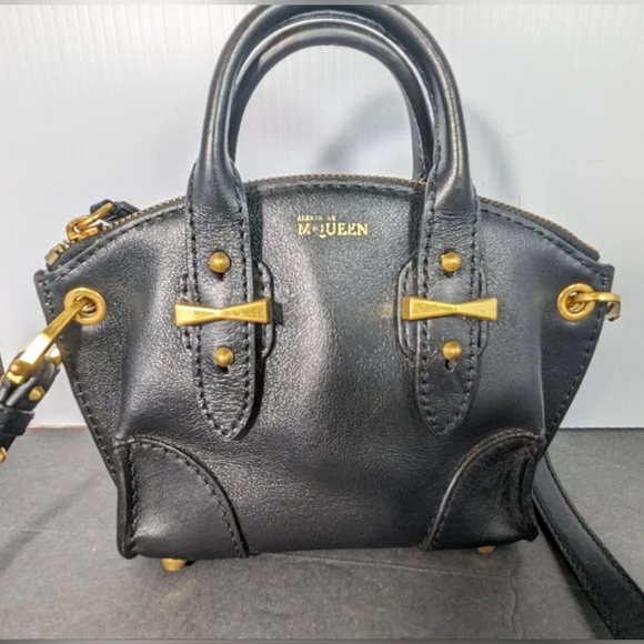 Alexander McQueen Bags Alexander Mcqueen Navy Mini Legend Crossbody Poshmark